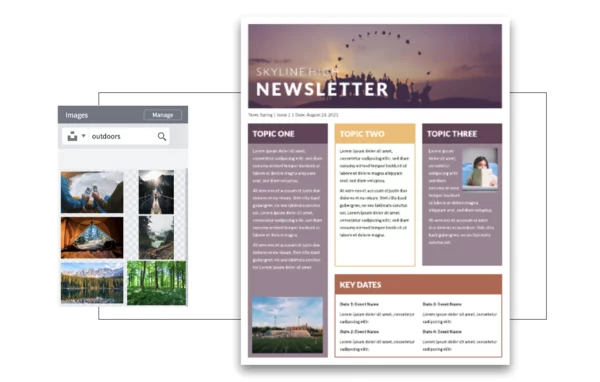 newsletter design software
