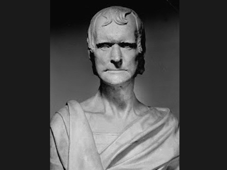 thomas jefferson death mask