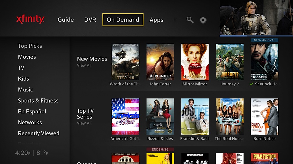 xfinity news homepage