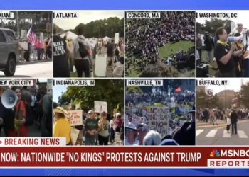msnbc protests