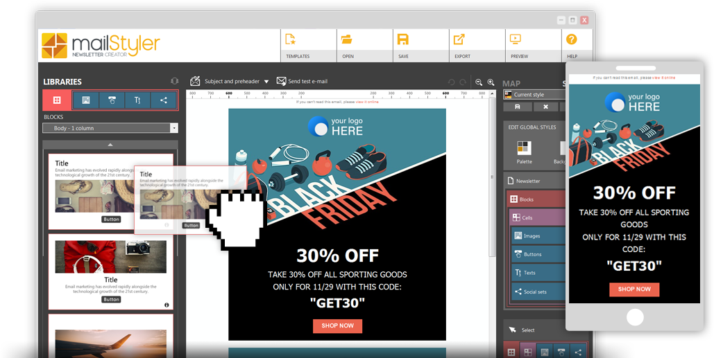 newsletter design software